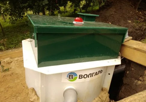 Расконсервация септика Волгарь в Ломоносове
